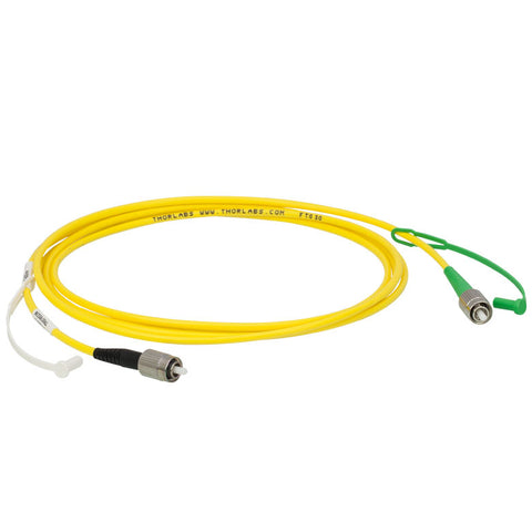 TH-P5-780AR-2 - SM Patch Cable, AR-Coated FC/PC to Uncoated FC/APC, 780 - 970 nm, 2 m