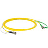 TH-P5-460AR-2 - SM Patch Cable, AR-Coated FC/PC to Uncoated FC/APC, 488 - 633 nm, 2 m