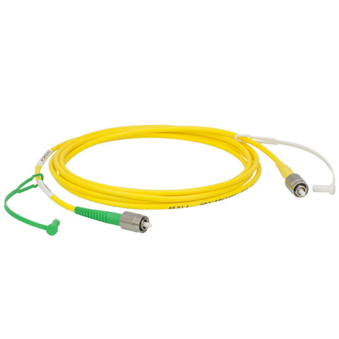 TH-P4-630AR-2 - SM Patch Cable, AR-Coated FC/APC to Uncoated FC/PC, 633 - 780 nm, 2 m