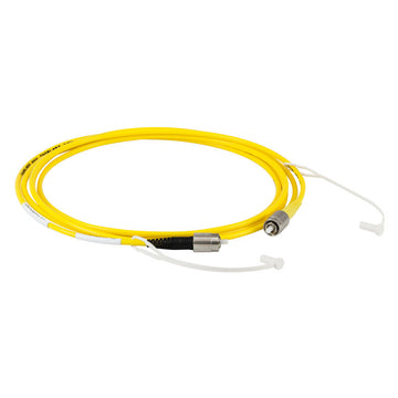 TH-P1-2000AR-2 - SM Patch Cable, AR-Coated FC/PC to Uncoated FC/PC, 1700 - 2100 nm, 2 m