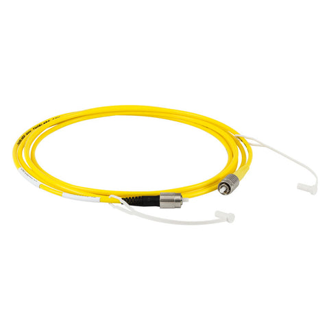 TH-P1-2000AR-2 - SM Patch Cable, AR-Coated FC/PC to Uncoated FC/PC, 1700 - 2100 nm, 2 m