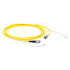 TH-P1-305AR-2 - SM Patch Cable, AR-Coated FC/PC to Uncoated FC/PC, 320 - 430 nm, 2 m