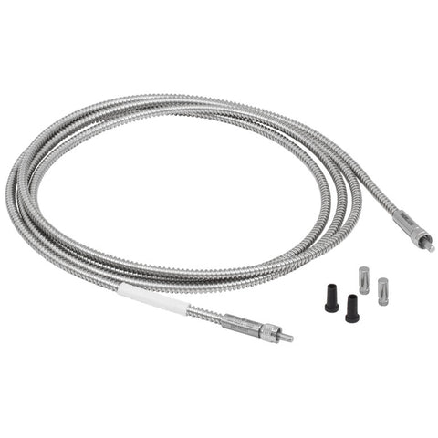 TH-BFL200HS02 - Round-to-Linear Bundle, 7 x Ø200 µm Core Fibers, High-OH, SMA, 2 m Long