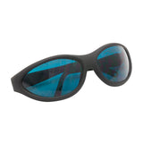 TH-LG4B - Laser Safety Glasses, Dark Blue Lenses, 12% Visible Light Transmission, Sport Style
