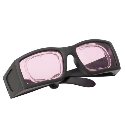 TH-LG5A - Laser Safety Glasses, Pink Lenses, 61% Visible Light Transmission, Comfort Style