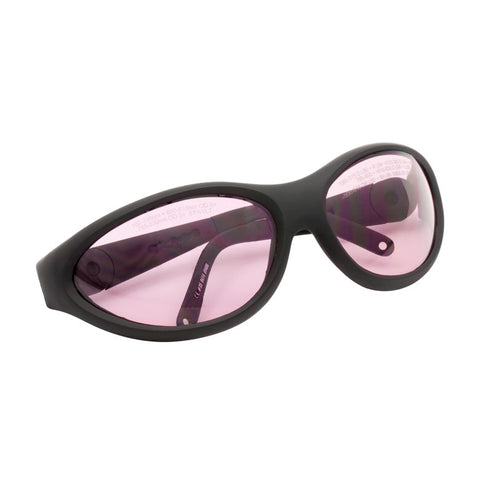 TH-LG5B - Laser Safety Glasses, Pink Lenses, 61% Visible Light Transmission, Sport Style