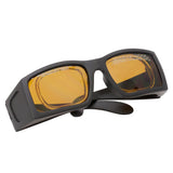 TH-LG9A - Laser Safety Glasses, Amber Lenses, 25% Visible Light Transmission, Comfort Style