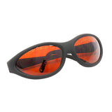 TH-LG12B - Laser Safety Glasses, Amber Lenses, 11% Visible Light Transmission, Sport Style