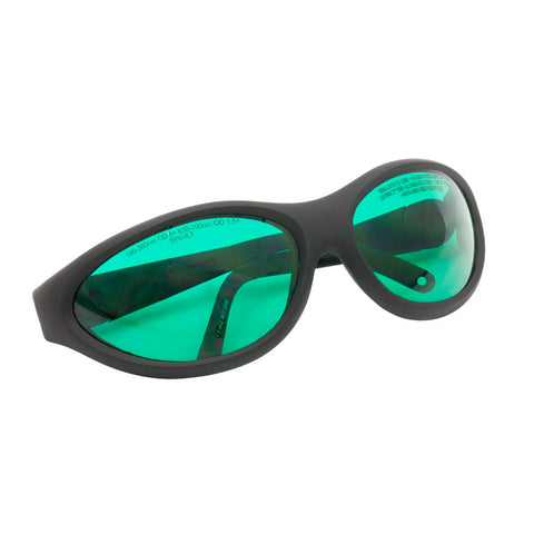 TH-LG13B - Laser Safety Glasses, Blue Lenses, 39% Visible Light Transmission, Sport Style