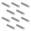 TH-SF340-10 - Ø2.5 mm, 12.7 mm Long SS Ferrule for MM Fiber, Ø340 µm Bore Size, 10 Pack
