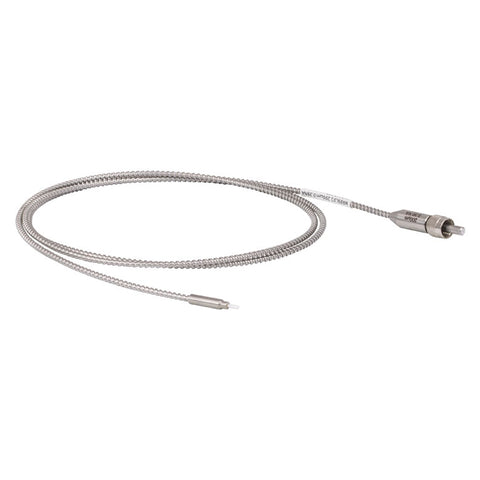 TH-MR83L01 - Ø200 µm Core, 0.39 NA FC/PC to Ø1.25 mm Ferrule Patch Cable, Armored, 1 m Long