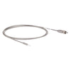 TH-MR81L01 - Ø200 µm Core, 0.39 NA, FC/PC to Ø2.5 mm Ferrule Patch Cable, Armored, 1 m Long