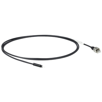 TH-M87L005 - Ø200 µm Core, 0.22 NA SMA905 to Ø1.25 mm Ferrule Patch Cable, 0.5 m Long