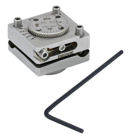 TH-FBTB - Kinematic Rotation Mount for 5 mm Cube Optics, 8-32 Tap ...