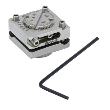 TH-FBTA-M - Kinematic Rotation Mount for 12.7 mm × 1 mm (W × T) Plate Optics, M4 Tap