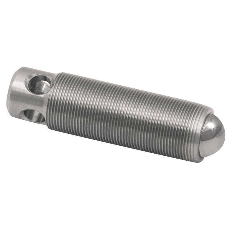 TH-F25ST075 - Fine Hex Adjuster with Torque Holes, 1/4"-80, 3/4" Long