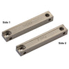 TH-VHB05 - Dual-Sided Fiber Holder Top Insert with LED Illumination Indent, Ø410 µm - Ø1269 µm