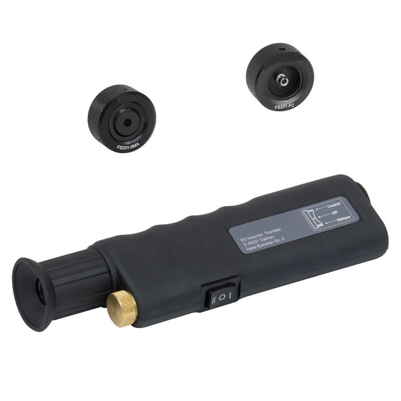 TH-FS201 - Fiber Inspection Scope with FS201-FC and FS201-SMA Adapters