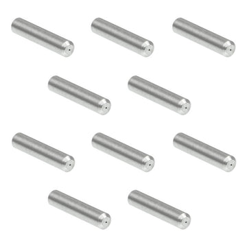 TH-SFLC127-10 - Ø1.25 mm, 6.4 mm Long SS Ferrule for MM Fiber, Ø127 µm Bore Size, 10 Pack