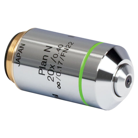 TH-RMS20X - 20X Olympus Plan Achromat Objective, 0.4 NA, 1.2 mm WD