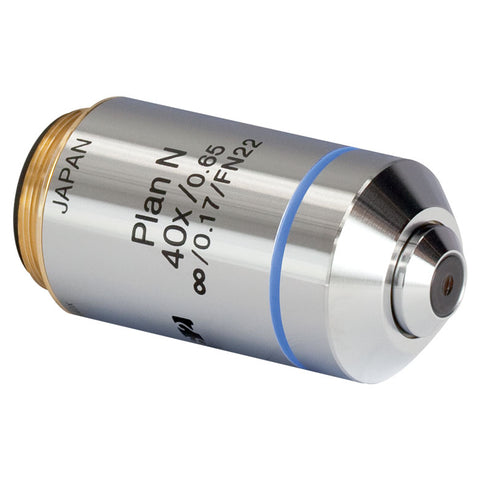TH-RMS40X - 40X Olympus Plan Achromat Objective, 0.65 NA, 0.6 mm WD