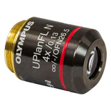 TH-RMS4X-PF - 4X Olympus Plan Fluorite Objective, 0.13 NA, 17 mm WD