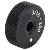 TH-F19SSK1L - Large-Diameter 3/16"-100 Removable Adjuster Knob