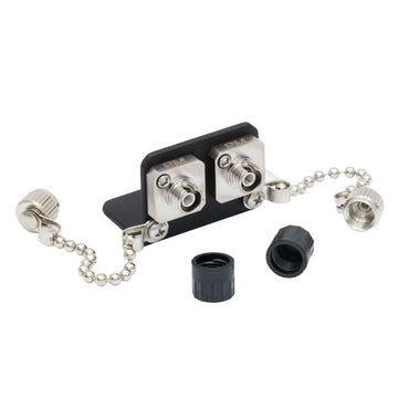 TH-ADAFCPMB3 - FC/PC to FC/PC or FC/APC to FC/APC Dual L-Bracket Mating Sleeve, Wide Precision Key (2.2 mm)