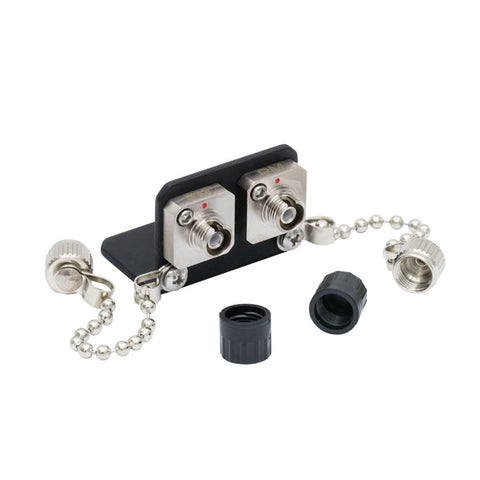 TH-ADAFCPMB4 - FC/PC to FC/PC or FC/APC to FC/APC Dual L-Bracket Mating Sleeve, Narrow Precision Key (2.0 mm)