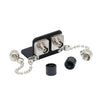 TH-ADAFCPMB4 - FC/PC to FC/PC or FC/APC to FC/APC Dual L-Bracket Mating Sleeve, Narrow Precision Key (2.0 mm)