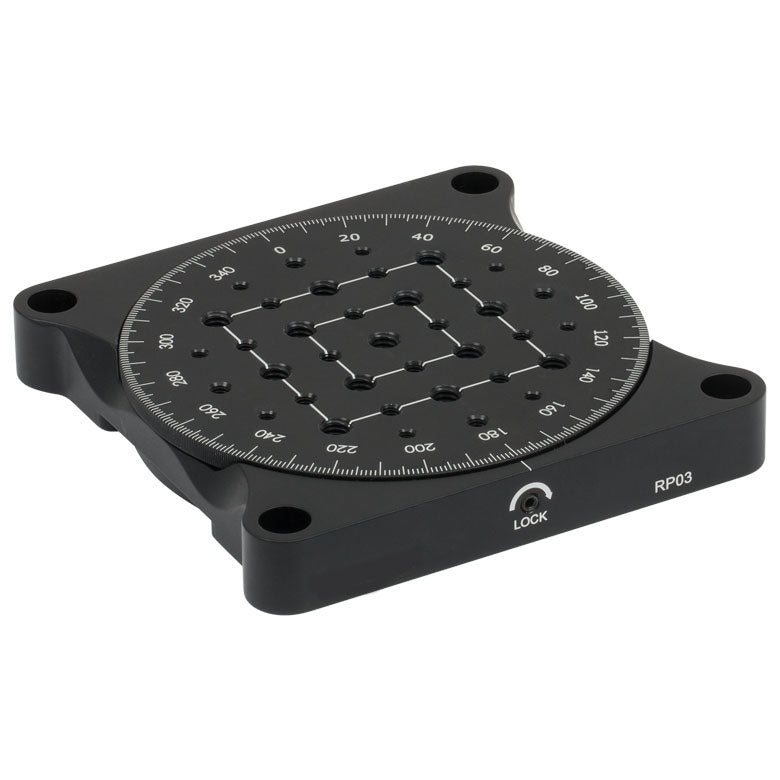 TH-RP03-M - Ø4.3" Manual Rotation Stage, Metric