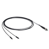 TH-BFYF1LS01 - Bifurcated Fiber Bundle, Ø200 µm Core, 0.22 NA, SMA905 to Ø2.5 mm Ferrules, 1 m Long