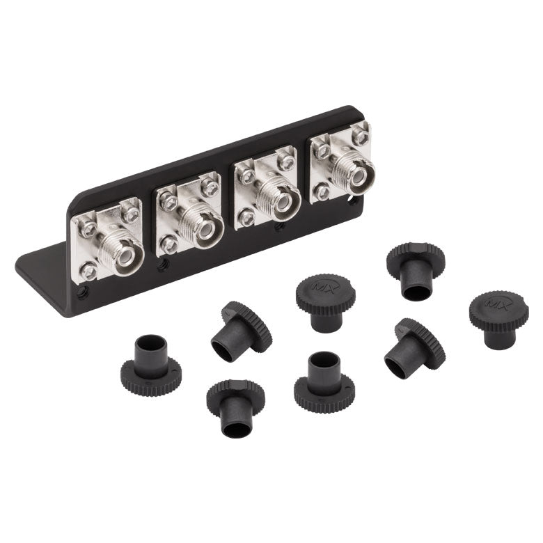 TH-ADAFCB5 - FC/PC to FC/PC Quadruple L-Bracket Mating Sleeve, Wide Ke ...