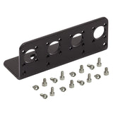 TH-ADABS3 - Quadruple L-Bracket for Square Flange FC Mating Sleeves