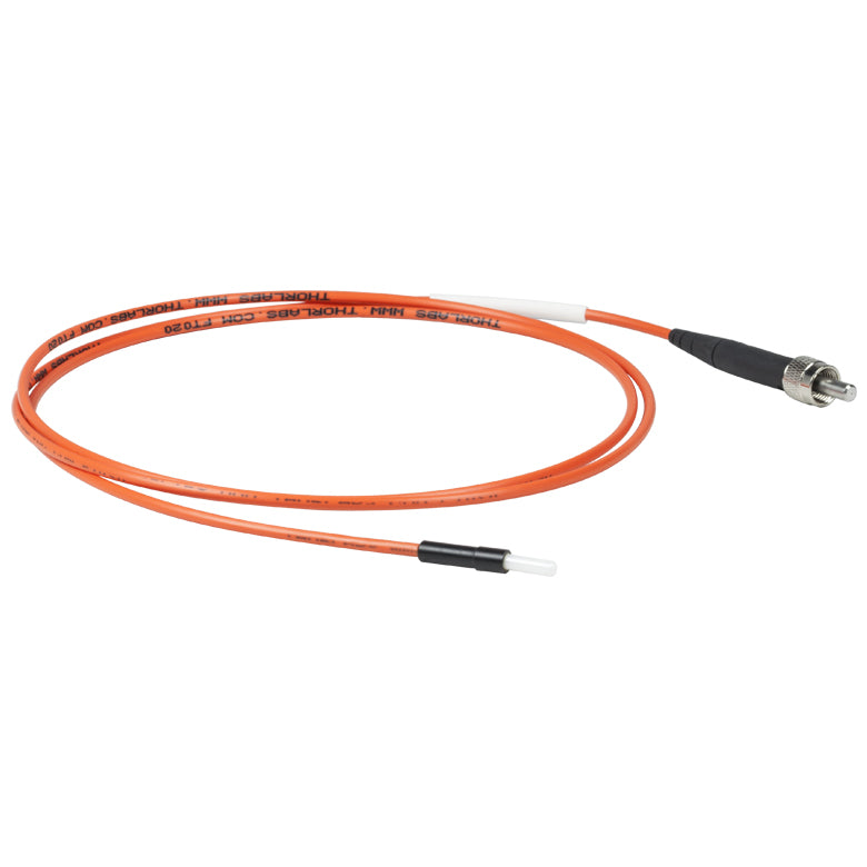 TH-M106L01 - Ø200 µm Core, 0.50 NA, SMA905 to Ø2.5 mm Ferrule Patch Cable, 1 m Long