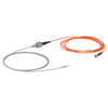 TH-RJASF2 - SMA to Ø2.5 mm Ferrule Rotary Joint Patch Cable, Ø200 µm Core, Armored, 3 m Long