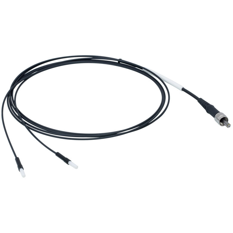 TH-BFYF4LS01 - Bifurcated Fiber Bundle, Ø400 µm Core, 0.39 NA, SMA905 to Ø2.5 mm Ferrules, 1 m Long