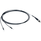 TH-BFYL4LS01 - Bifurcated Fiber Bundle, Ø400 µm Core, 0.39 NA, SMA905 to Ø1.25 mm Ferrules, 1 m Long