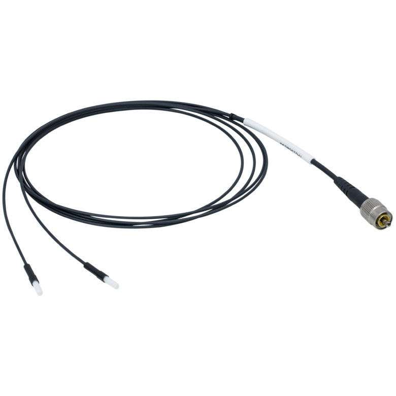 TH-BFYF4LF01 - Bifurcated Fiber Bundle, Ø400 µm Core, 0.39 NA, FC/PC to Ø2.5 mm Ferrules, 1 m Long
