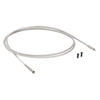 TH-M93L01 - Ø1500 µm, 0.39 NA, Stainless Steel SMA-SMA Fiber Patch Cable, High OH, 1 Meter