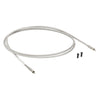 TH-M93L02 - Ø1500 µm, 0.39 NA, Stainless Steel SMA-SMA Fiber Patch Cable, High OH, 2 Meters