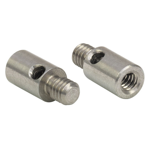 TH-AS6M25E - Adapter with Internal M6 x 1.0 Threads and External 1/4"-20 Threaded Stud