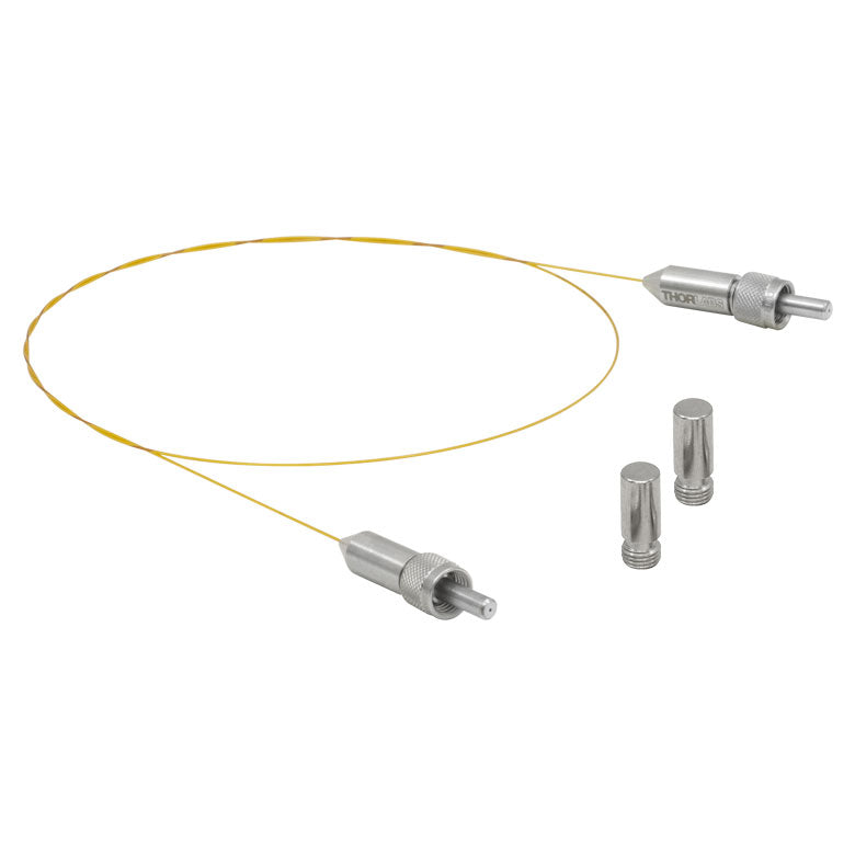 TH-MV21L05 - Ø200 µm, 0.22 NA, UHV, High-Temp. SMA Patch Cable, High OH, 0.5 Meter