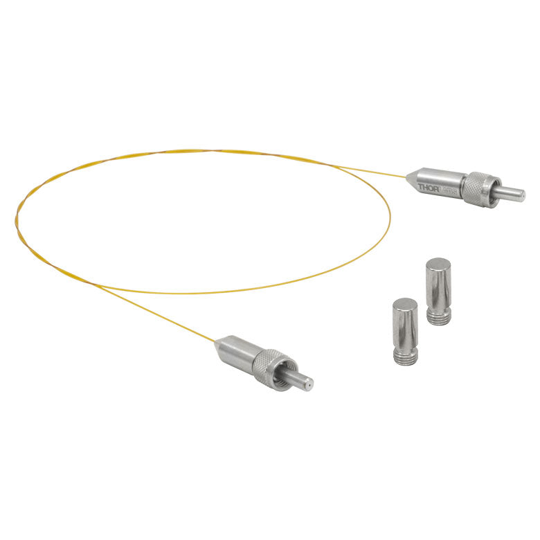 TH-MV63L05 - Ø600 µm, 0.22 NA, UHV, High-Temp. SMA Patch Cable, High OH, 0.5 Meter