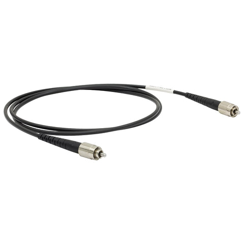 TH-MAF1L1 - Ø400 µm Core, 0.50 NA FC/PC Low-Autofluorescence Patch Cable, 1 m Long