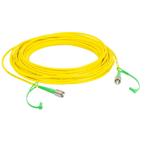 TH-P3-780A-FC-10 - Single Mode Patch Cable, 780 - 970 nm, FC/APC, Ø3 mm Jacket, 10 m Long