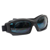 TH-LG4C - Laser Safety Goggles, Dark Blue Lenses, 12% Visible Light Transmission, Modern Goggle Style