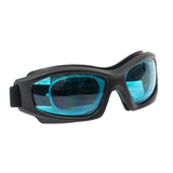 TH-LG7C - Laser Safety Goggles, Teal Lenses, 35% Visible Light Transmission, Modern Goggle Style