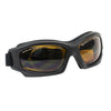 TH-LG9C - Laser Safety Goggles, Amber Lenses, 25% Visible Light Transmission, Modern Goggle Style