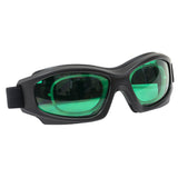 TH-LG13C - Laser Safety Goggles, Blue Lenses, 39% Visible Light Transmission, Modern Goggle Style